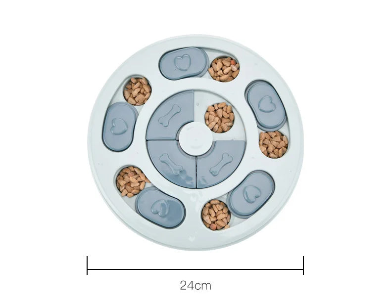 Interactive Pet Feeding Mat Toy – Slow Feeder for Cats & Dogs, Brain-Stimulating Treat Puzzle for Boredom Relief