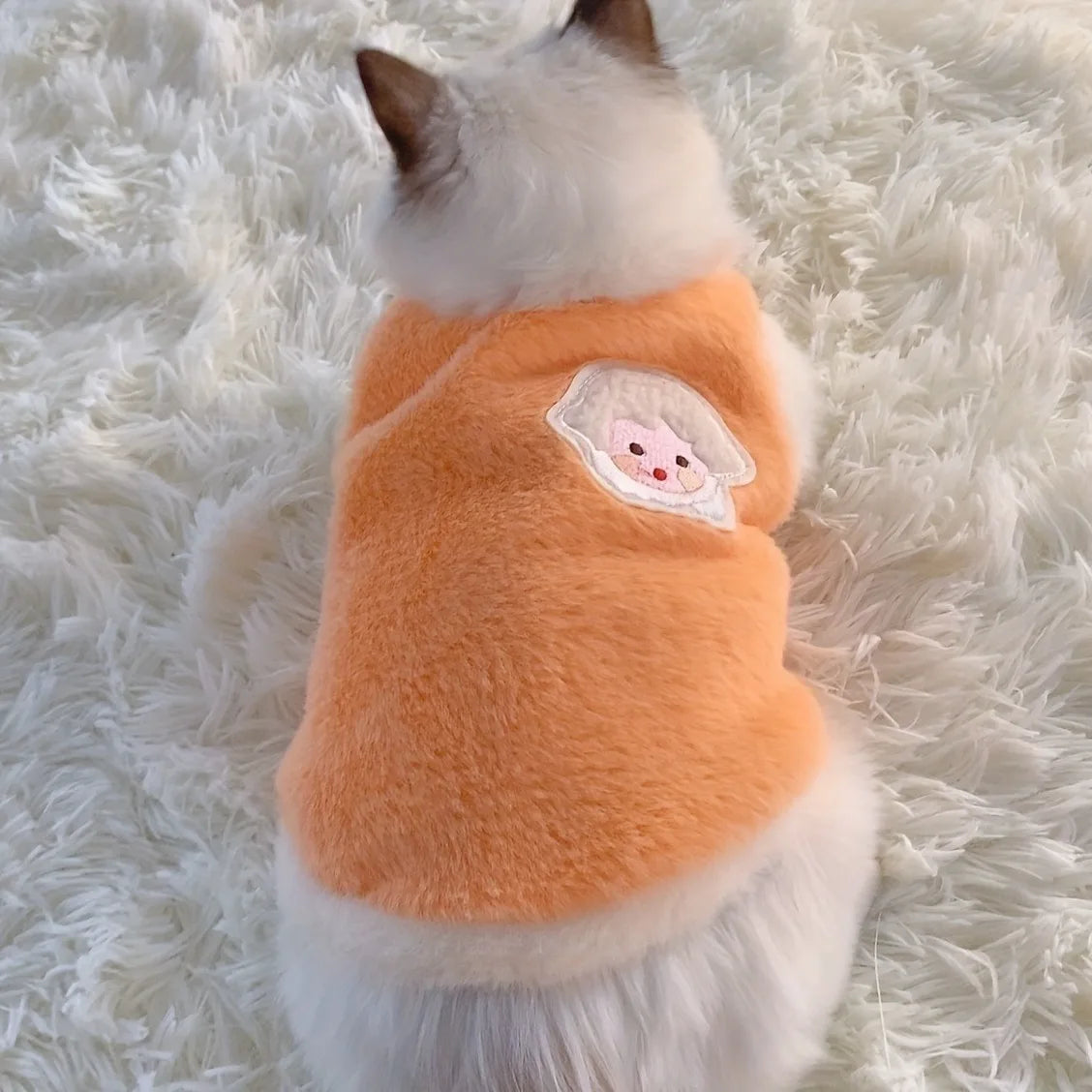 Cozy Pet Sweater Vest – For Cats & Small Dogs